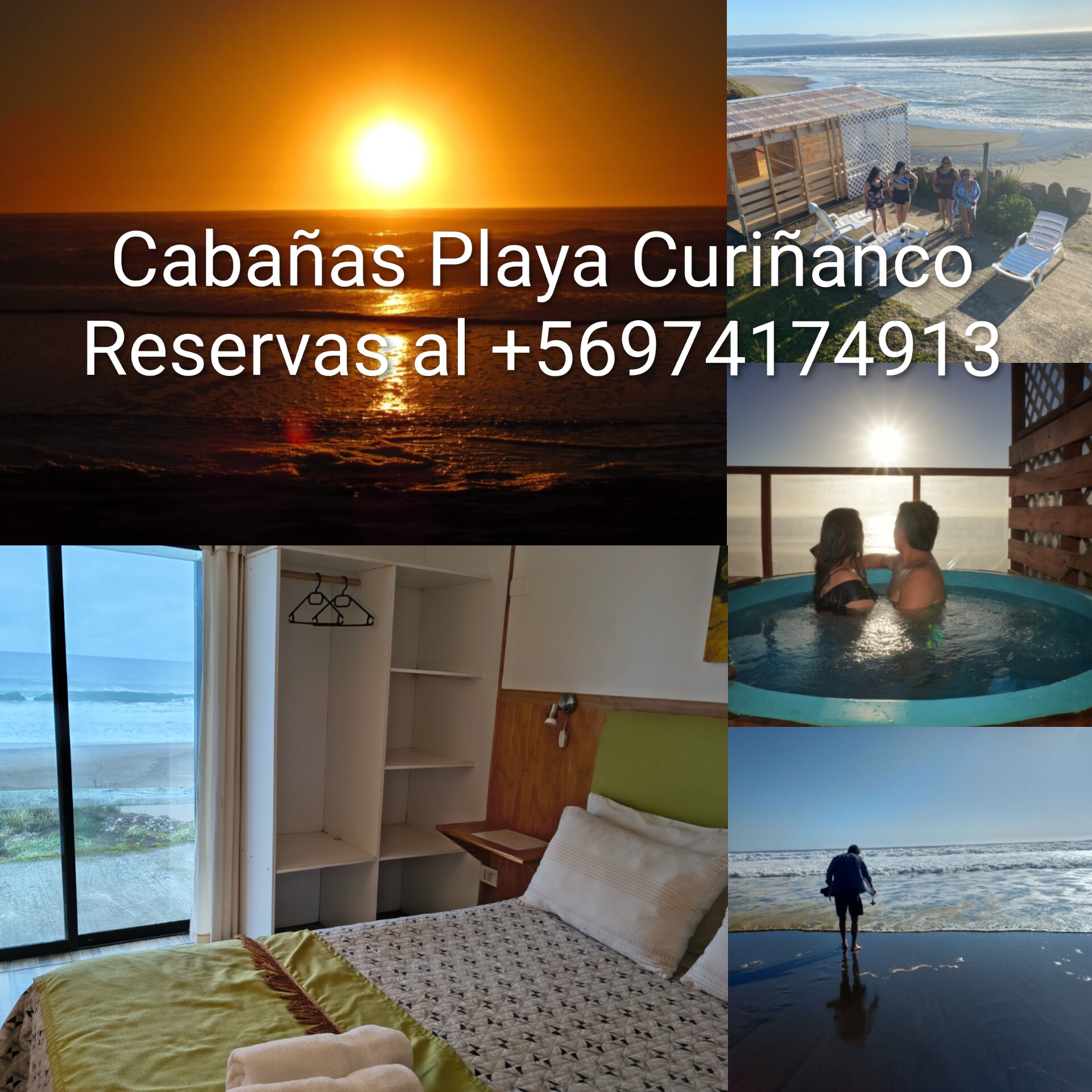 CABAÑAS PLAYA CURIÑANCO