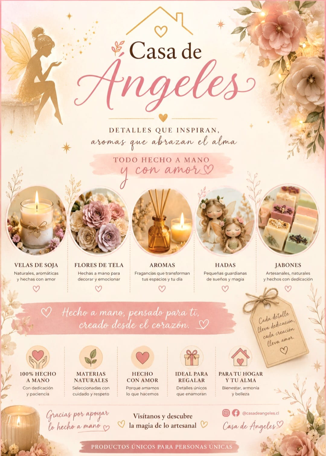 Casa de Ángeles decoración y aromas
