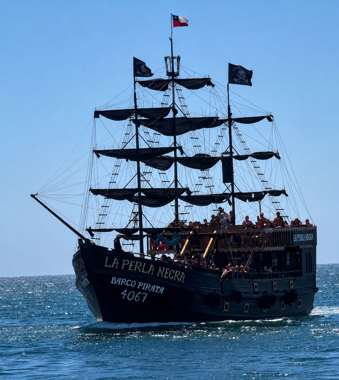 La Perla Negra Barco Pirata