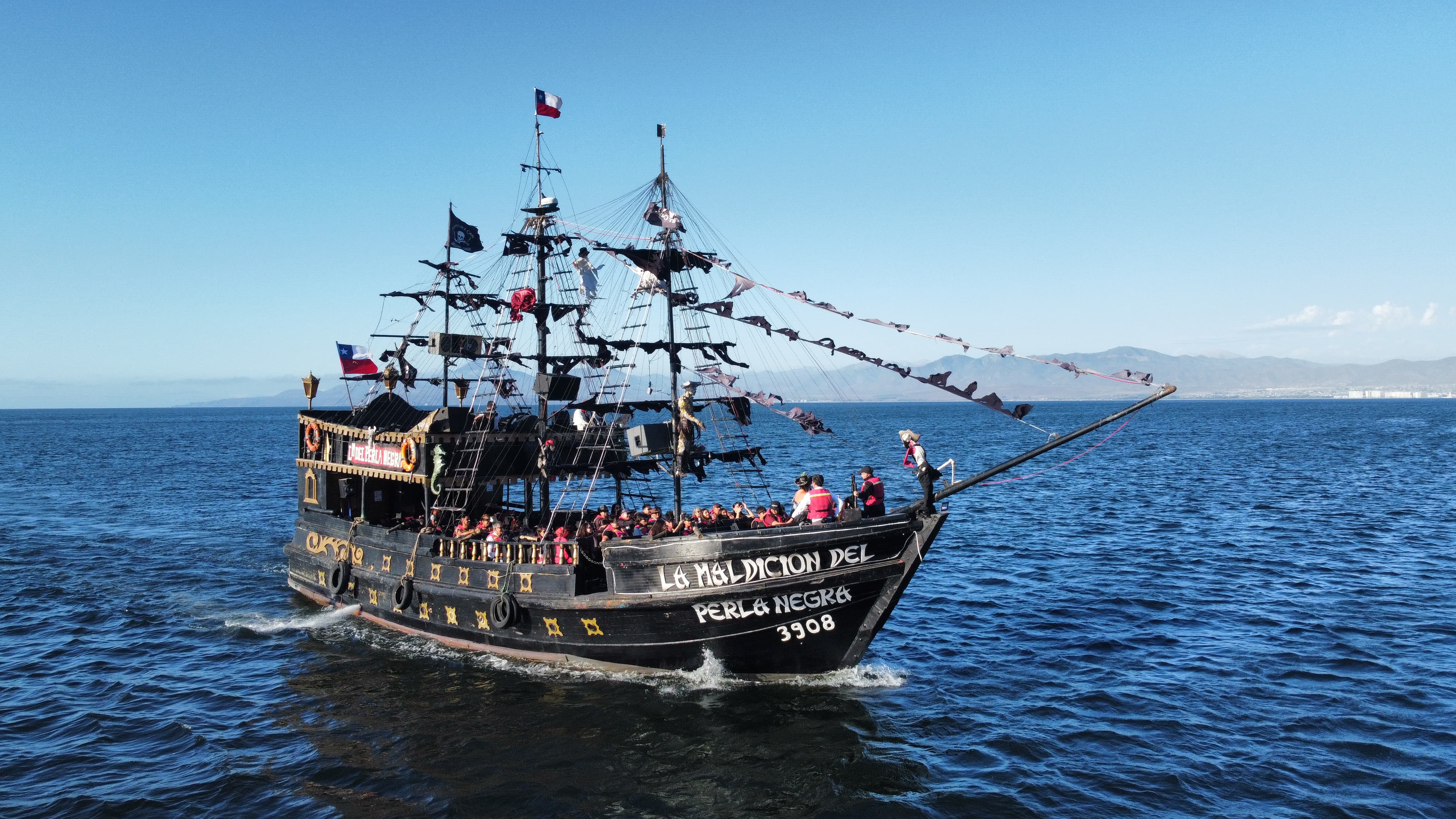 La Maldición del Perla Negra Barco Pirata
