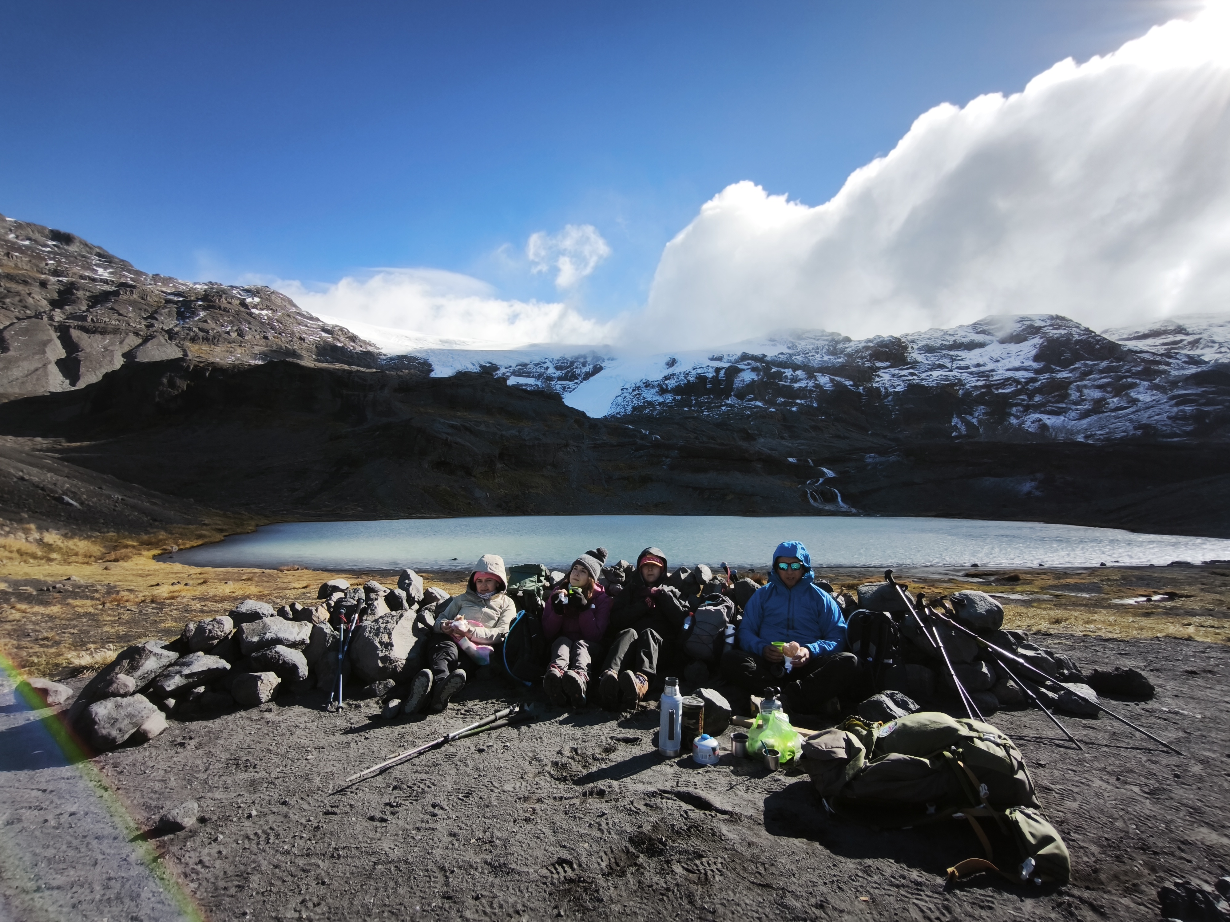Laguna Espejo - Amulen Expediciones